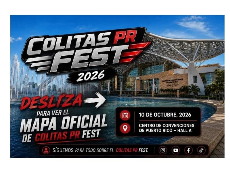 Colitas PR Fest 2026: Piezas, Equipos & Productos de Carros